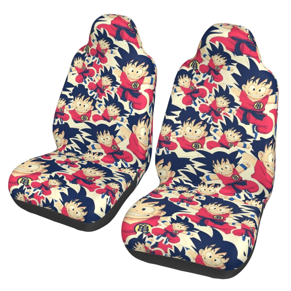 Cosplay Prop Patterns - DBZ Goku Pattern Universal Car Seat