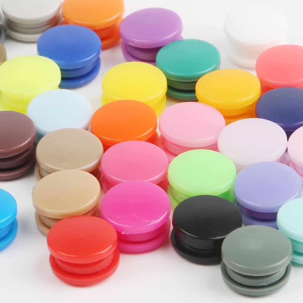 Snap Fastener Set - 20Sets Snaps Button Fasteners T5 12mm