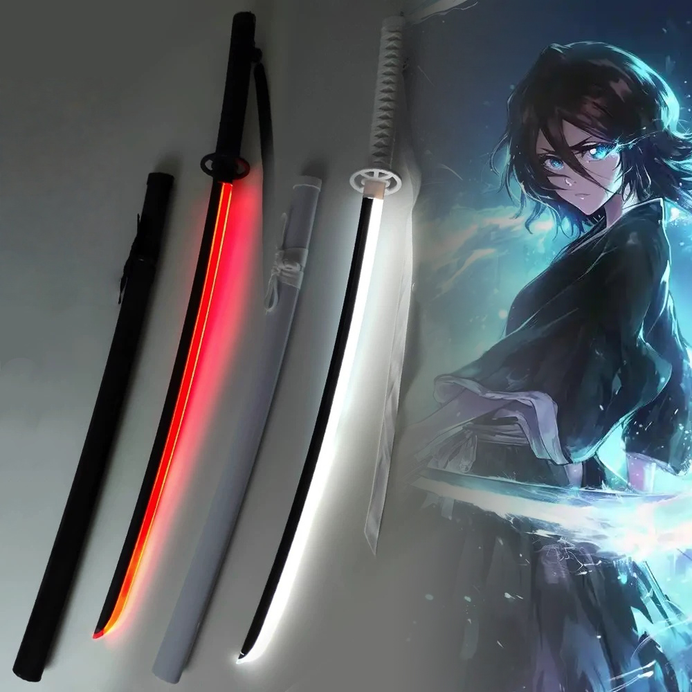 Cosplay Prop Dagger - 40inch Glow Bleach Katana Led Light