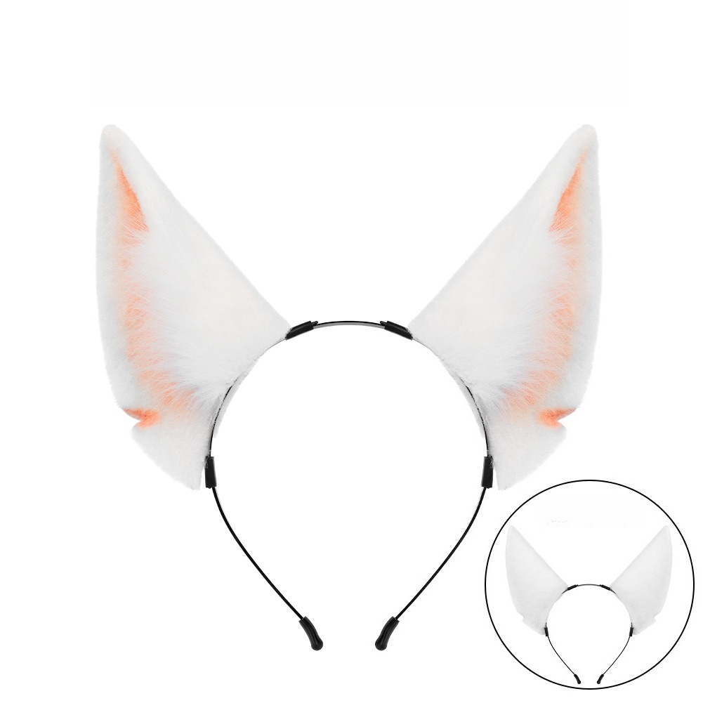 Tail Kemonomi Faux Fur Fox Ear - Cosplay Prop Kit 评论和价格