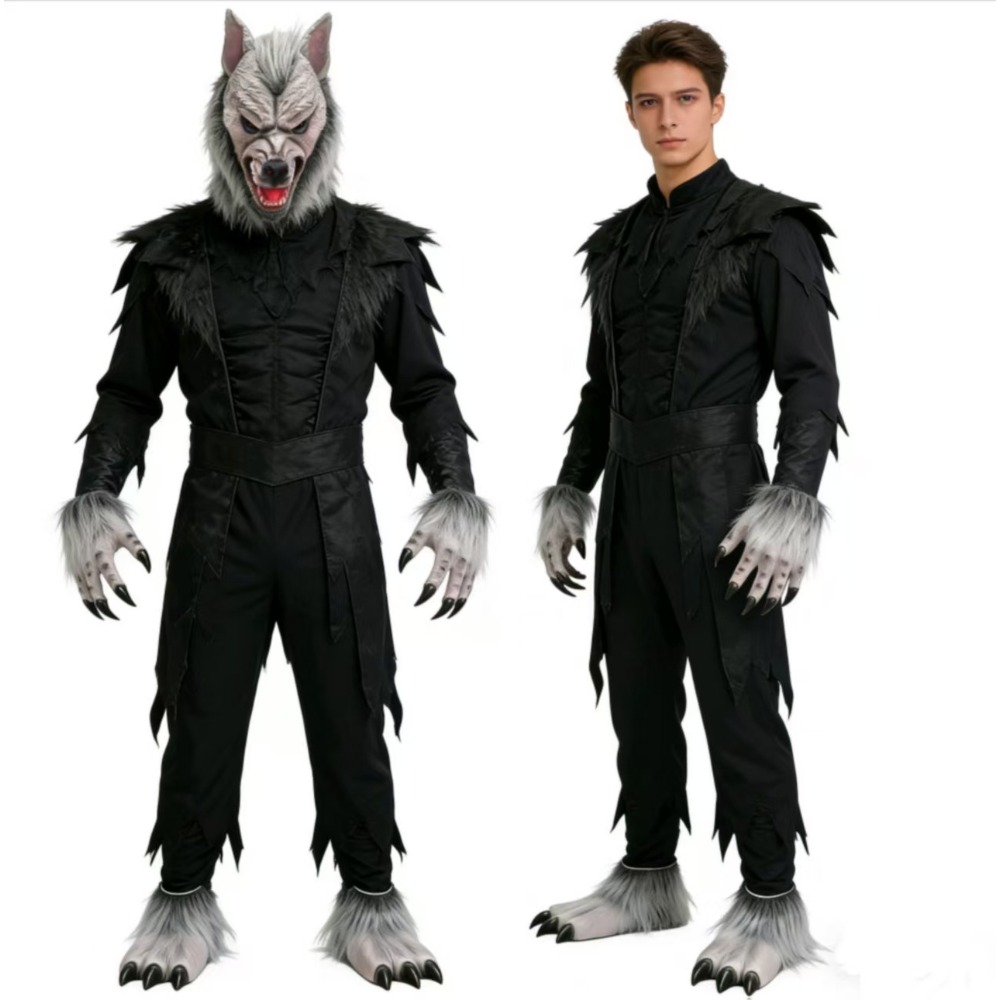 Werewolf Costume Kit Horror Ha - Cosplay Prop Kit 评论和价格