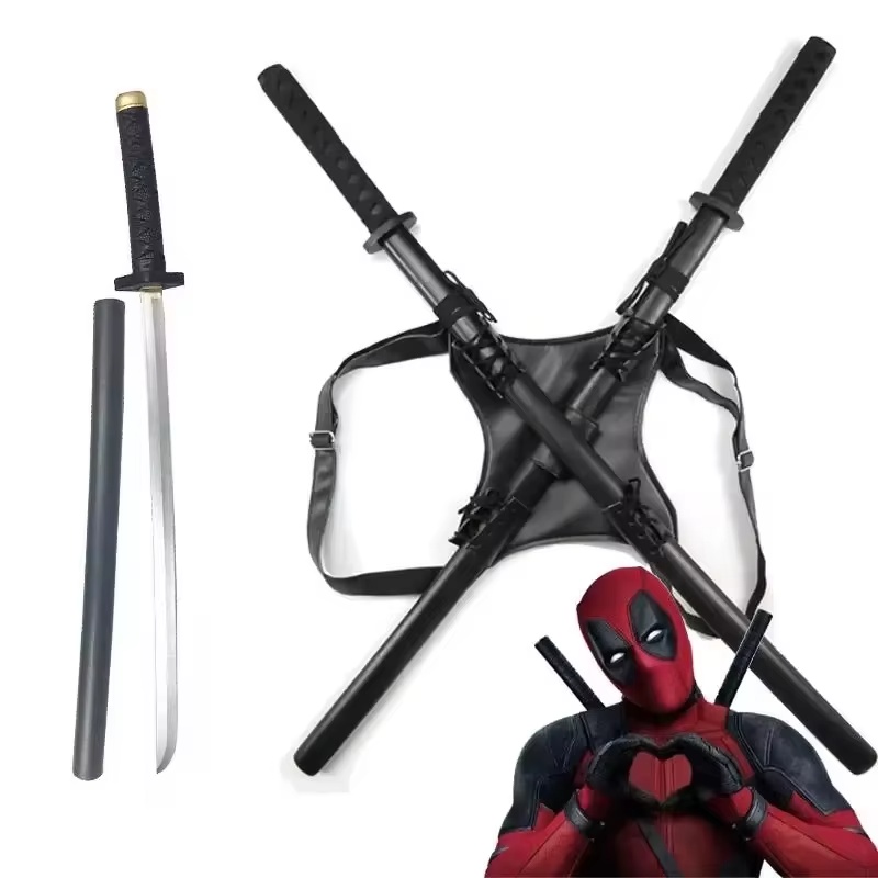 2025 New 61cm Deadpool Katana  - Cosplay Prop Dagger 评论和价格