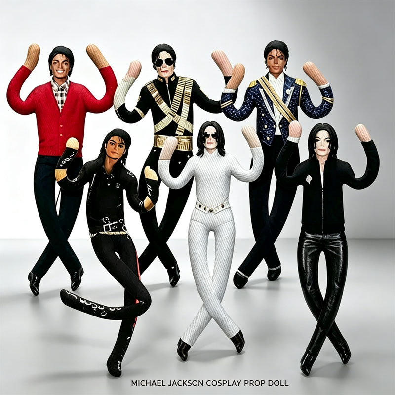 MJ Michael Jackson Poseable Be - Cosplay Fire Prop 评论和价格